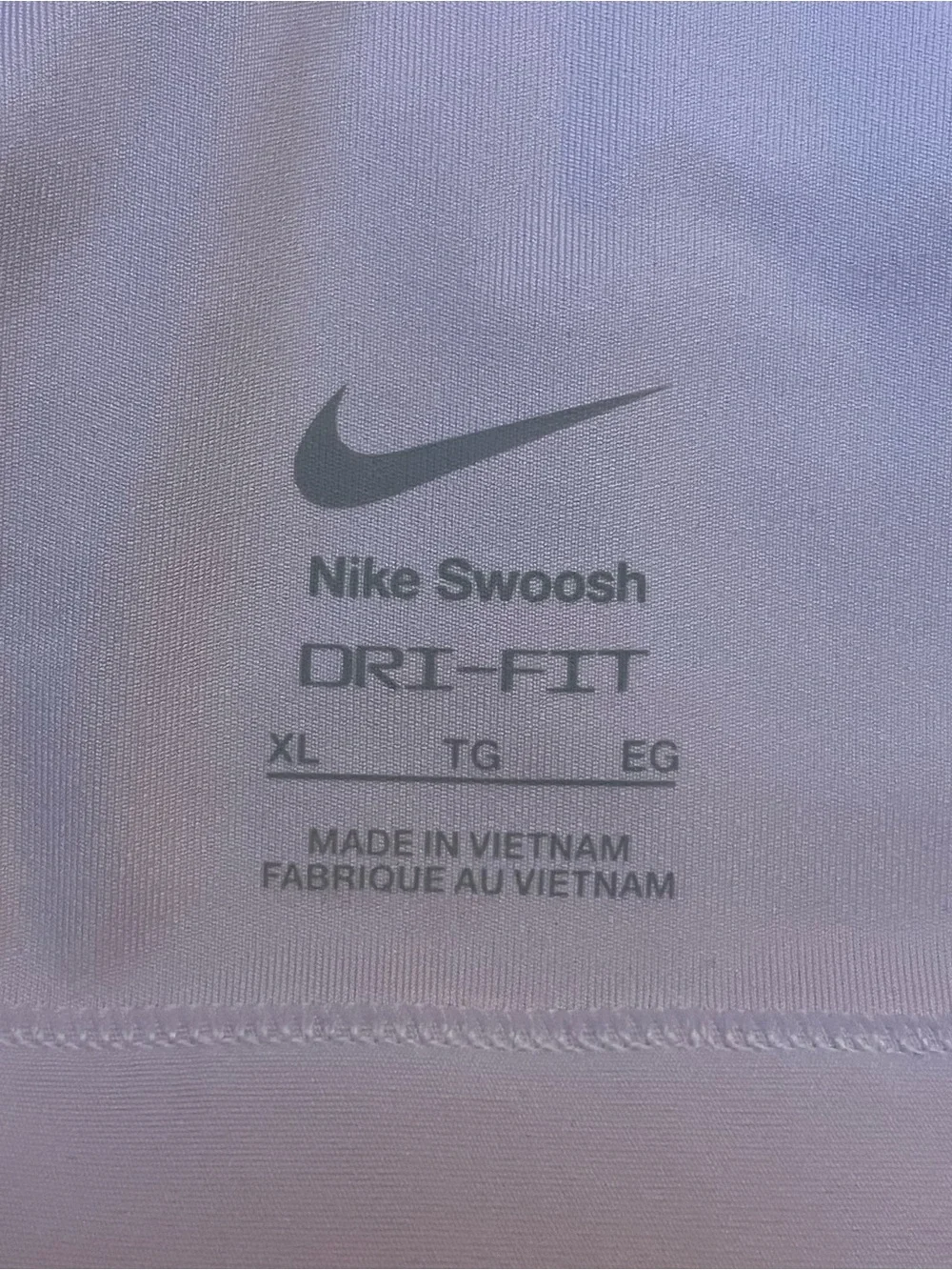 Nike Women’s XL Swoosh Medium Support Padded Racerback Sports Bra Pink Foam